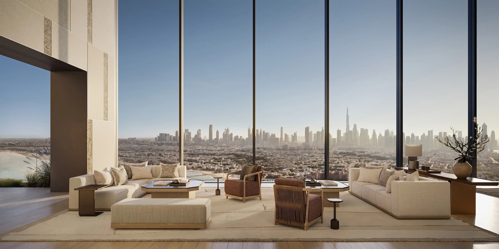 Aman Dubai Hotel & Residences — vue architecturale officielle