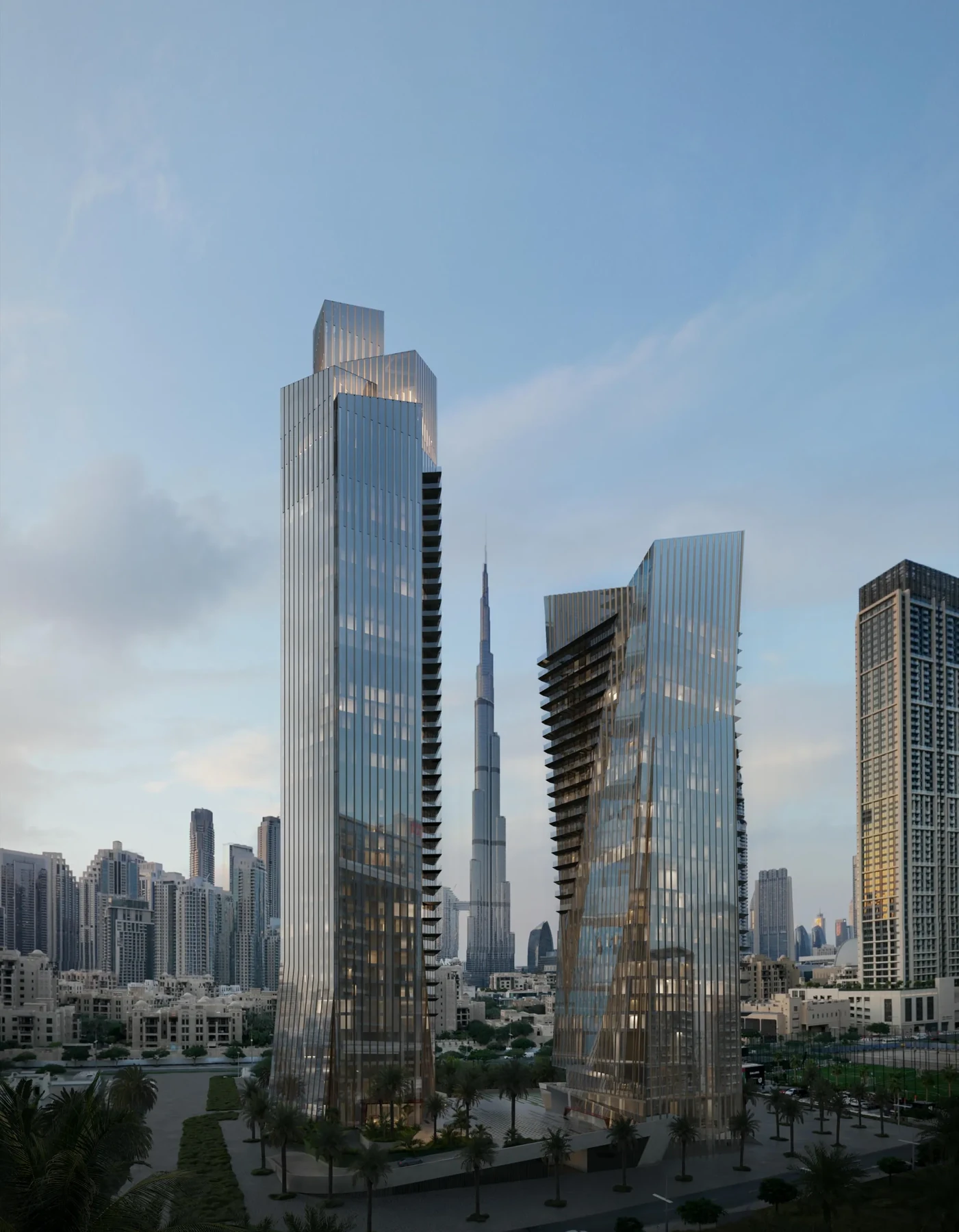 Baccarat Hotel & Residences — vue architecturale officielle