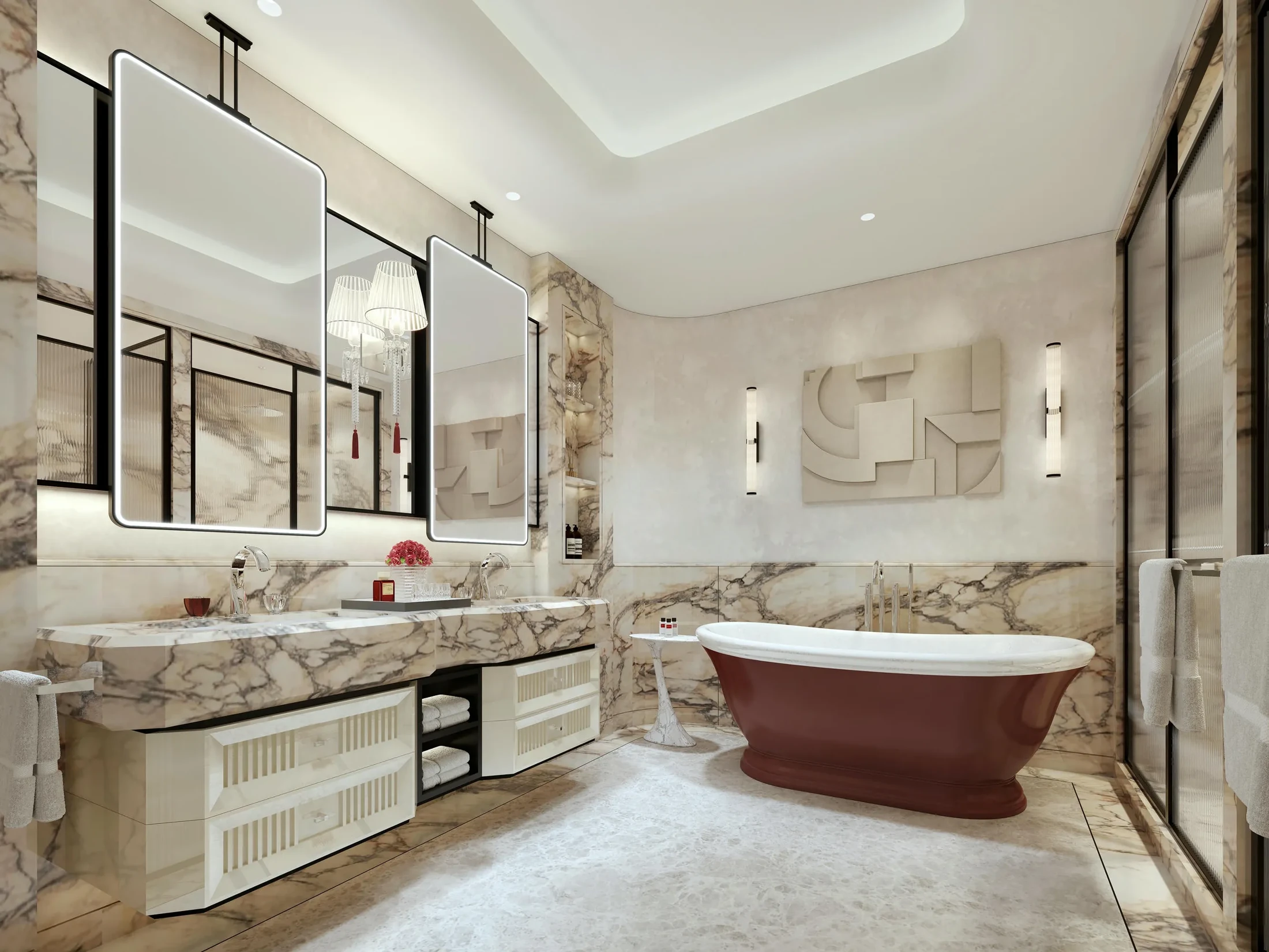 Baccarat Hotel & Residences — vue architecturale officielle