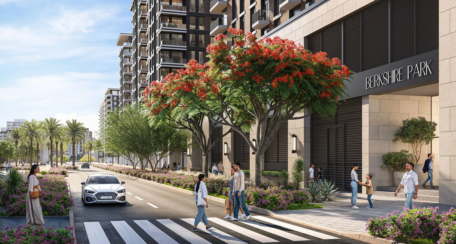 Berkshire Park — vue architecturale officielle
