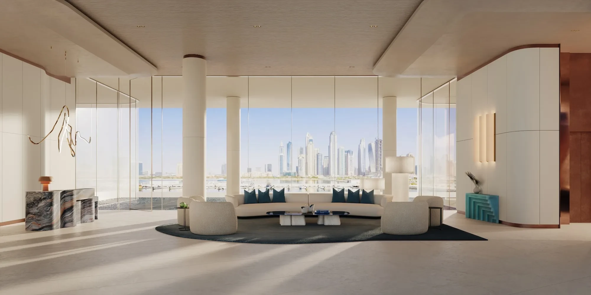 Dubai Harbour Residences — Projektbild — in Dubai Harbour