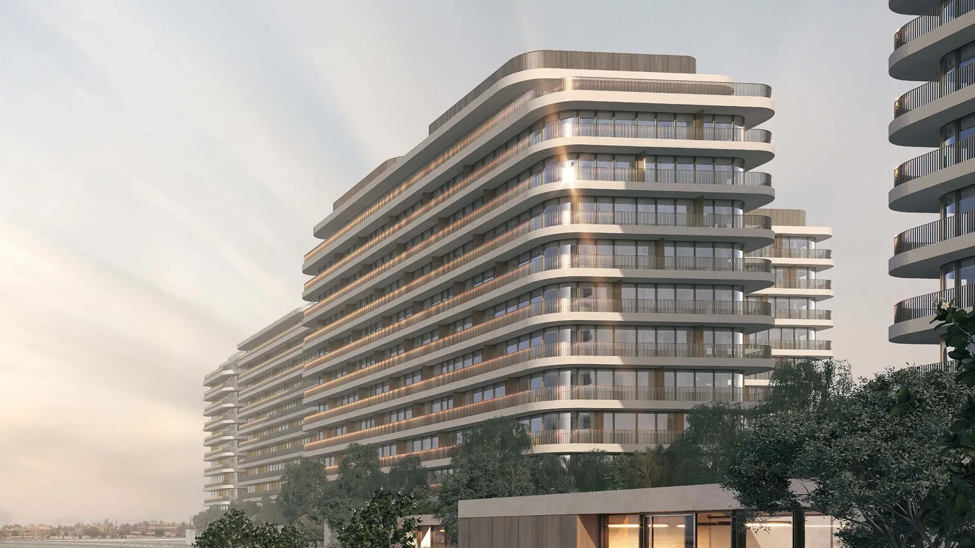 Eden House The Park — vue architecturale officielle