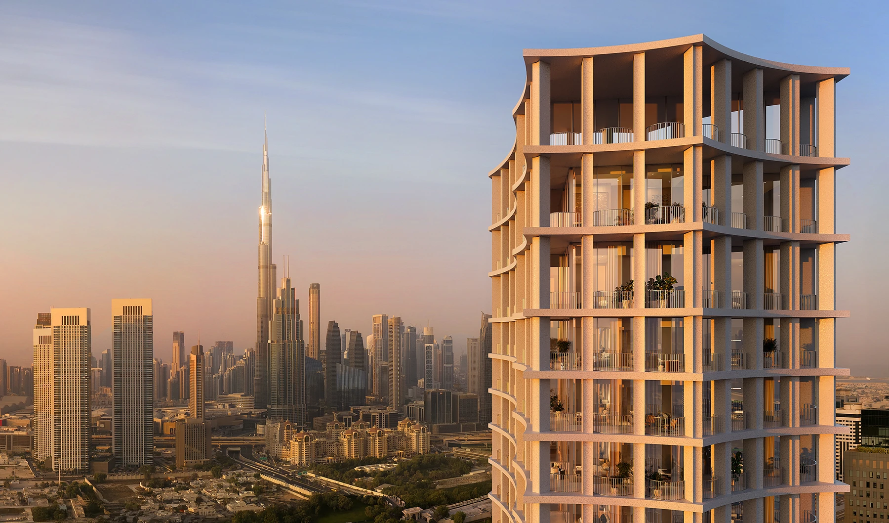 Eden House Zaabeel — vue architecturale officielle