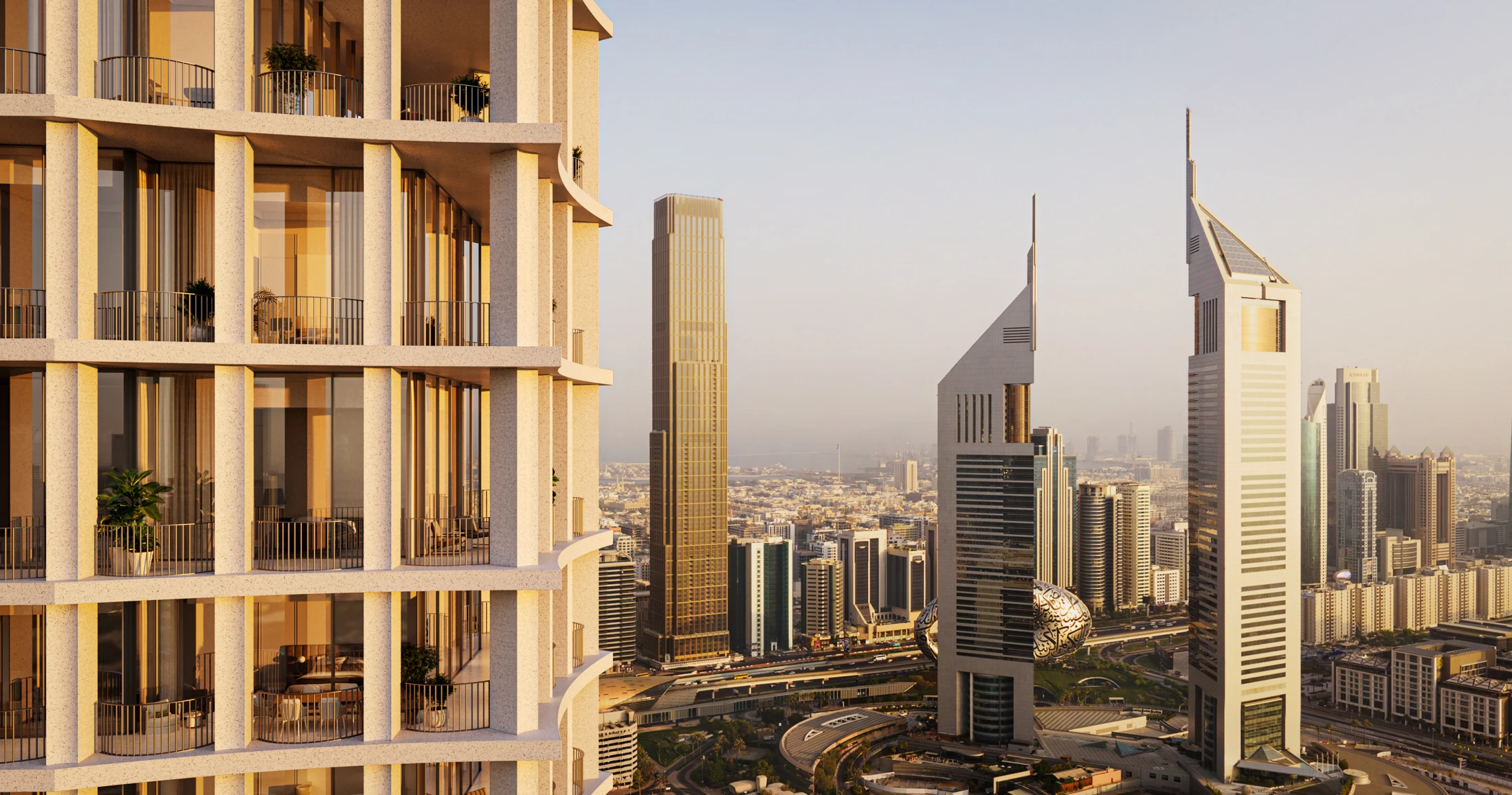 Eden House Zaabeel — vue architecturale officielle