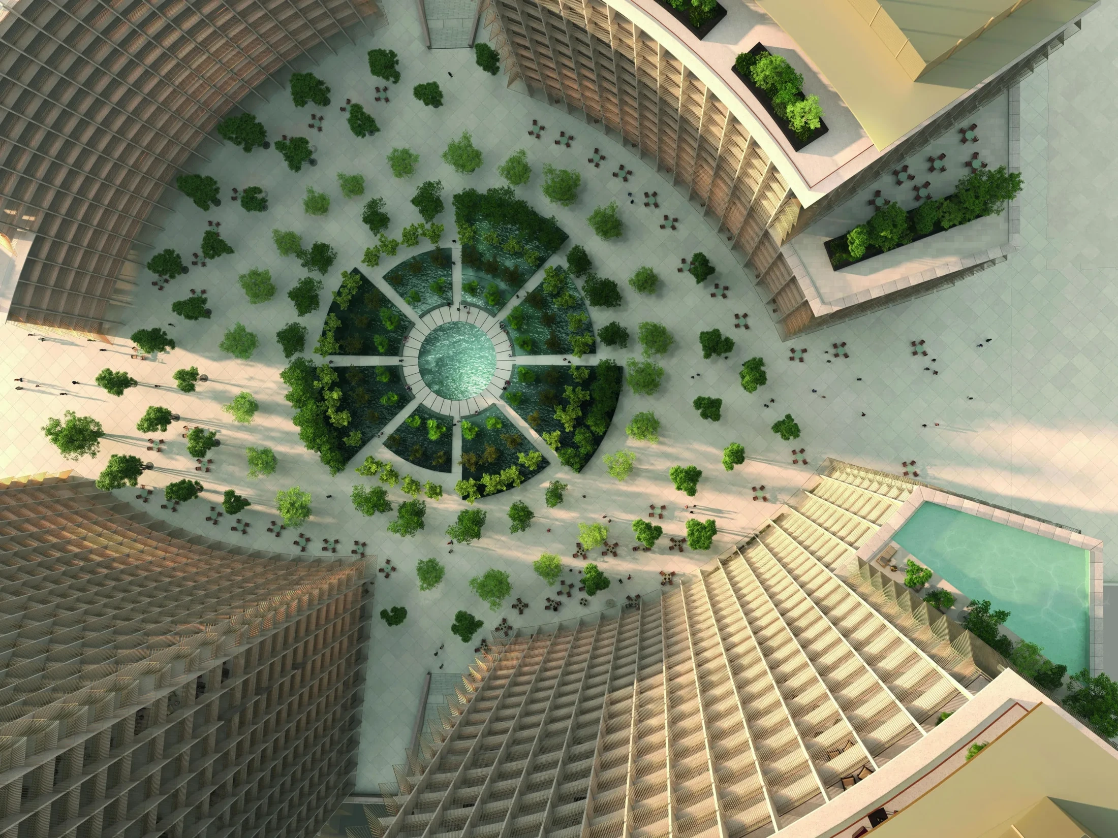 Four Seasons Private Residences Dubai at DIFC — vue architecturale officielle
