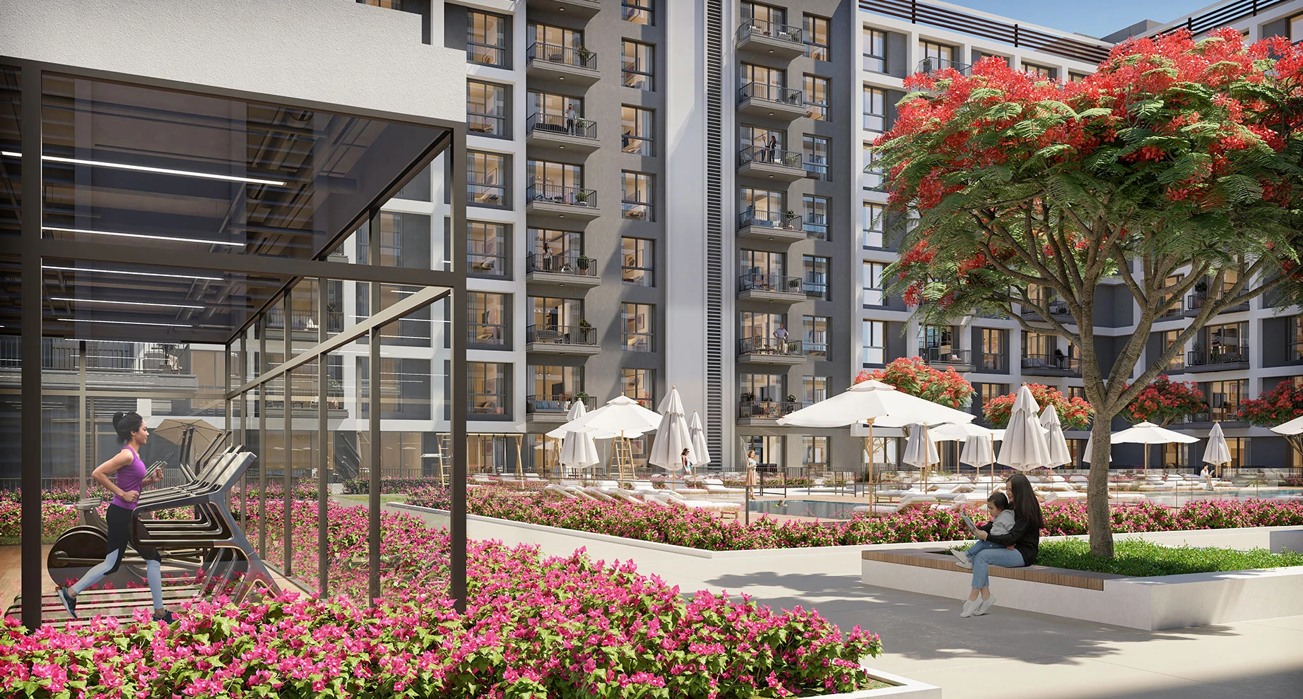 Grove on the Park — vue architecturale officielle