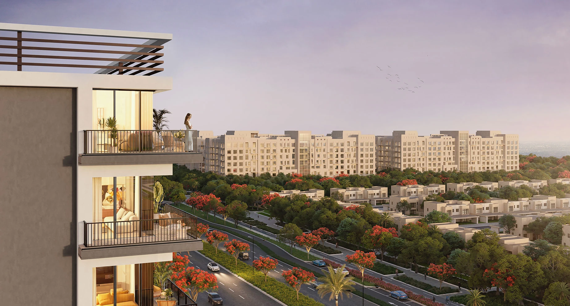 Grove on the Park — vue architecturale officielle
