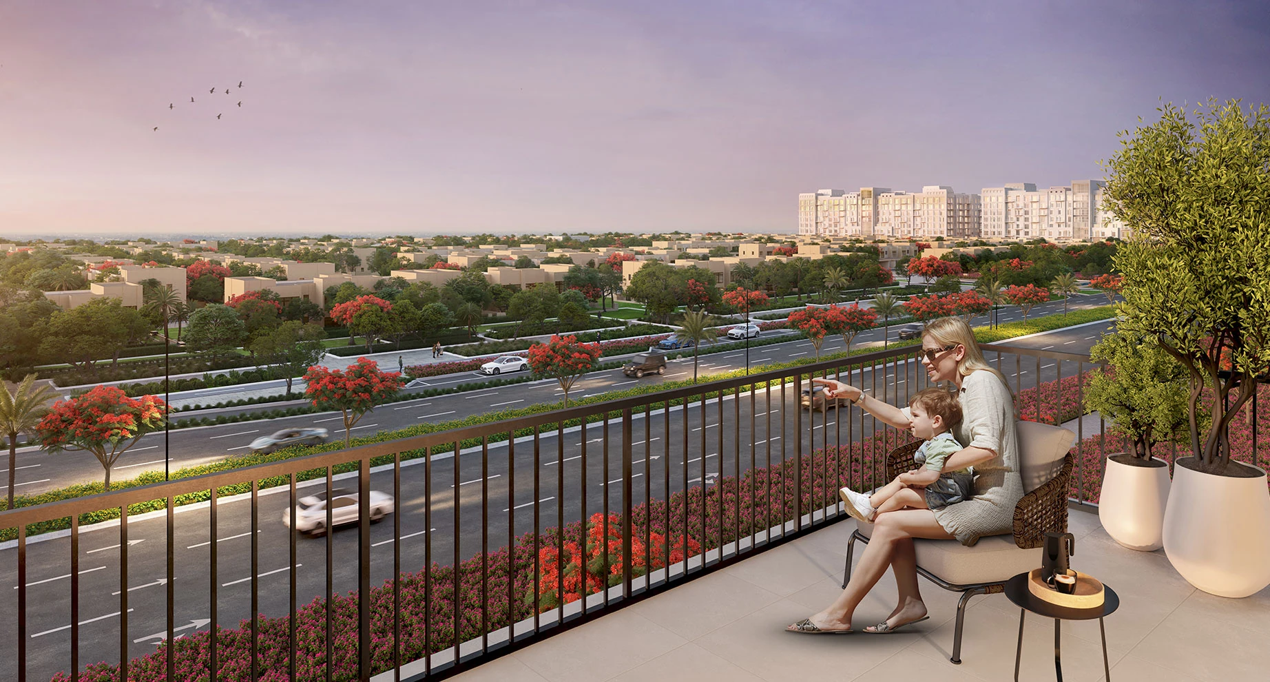 Grove on the Park — vue architecturale officielle