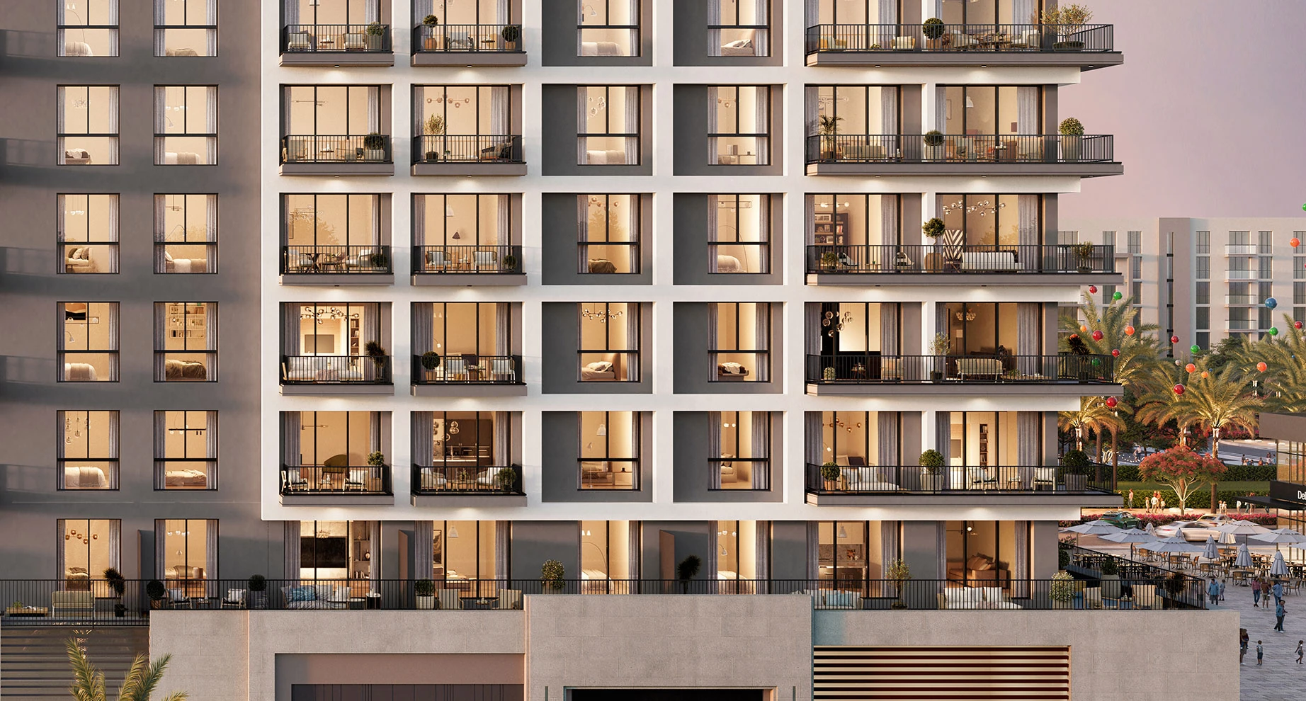 Grove on the Park — vue architecturale officielle