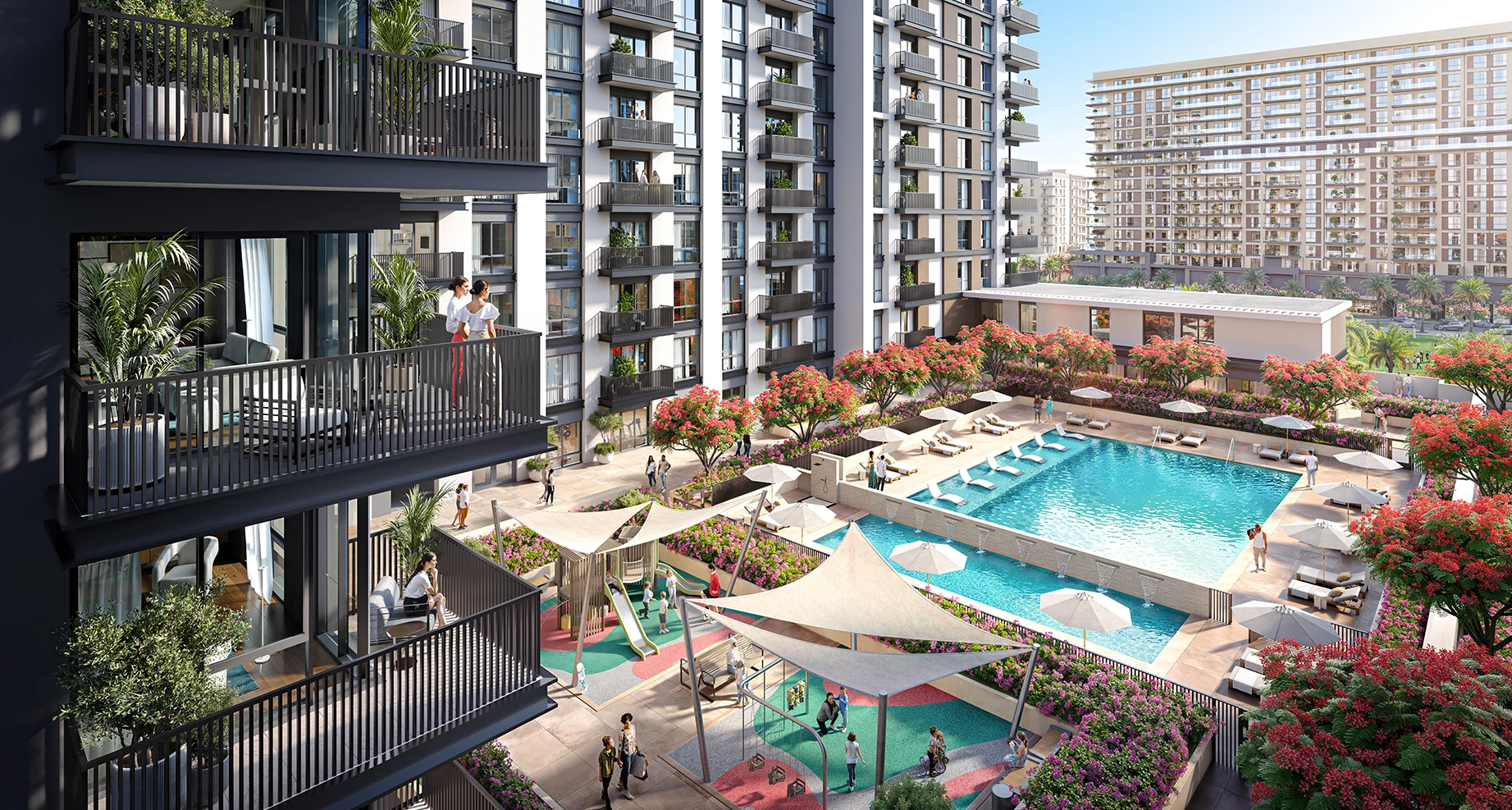 Haya on the Park — vue architecturale officielle