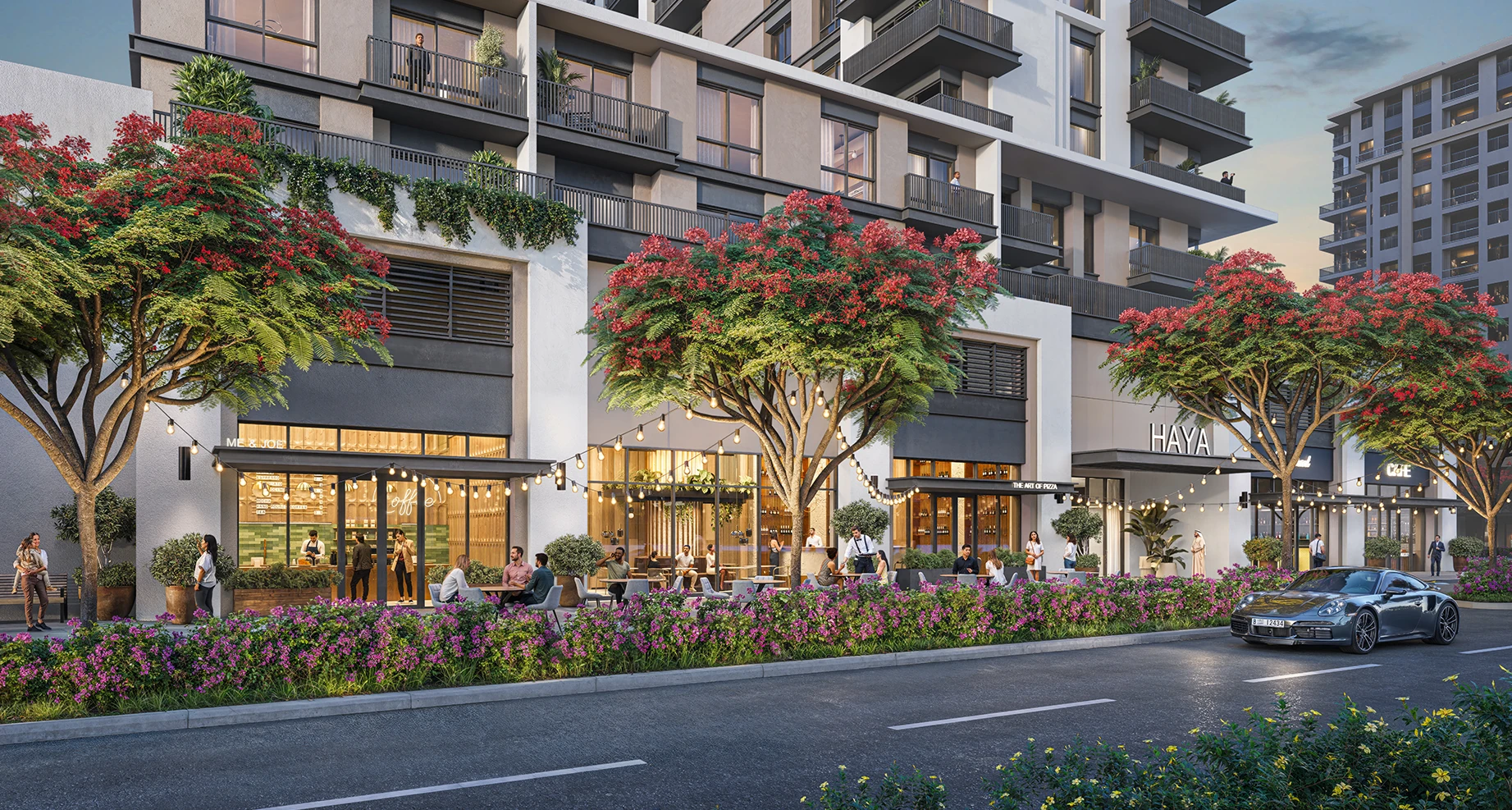 Haya on the Park — vue architecturale officielle