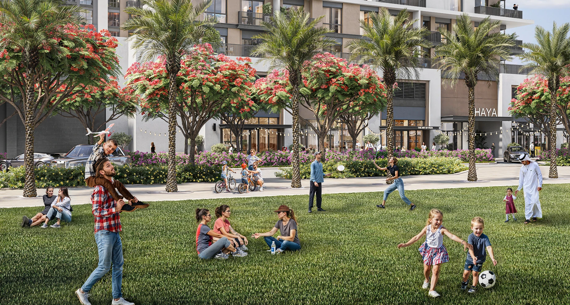 Haya on the Park — vue architecturale officielle