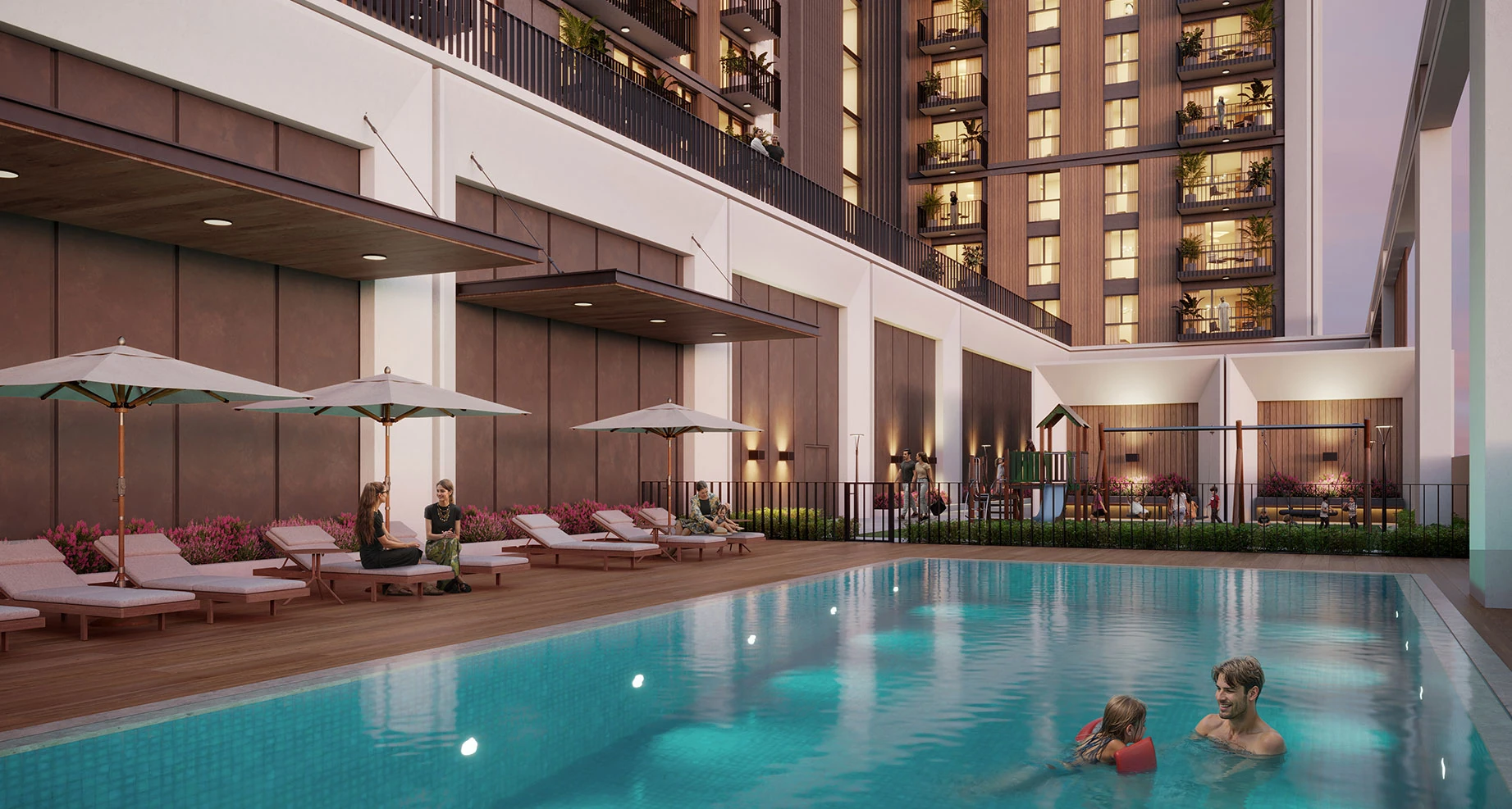 Hillcrest — immagine del progetto — a Town Square Dubai