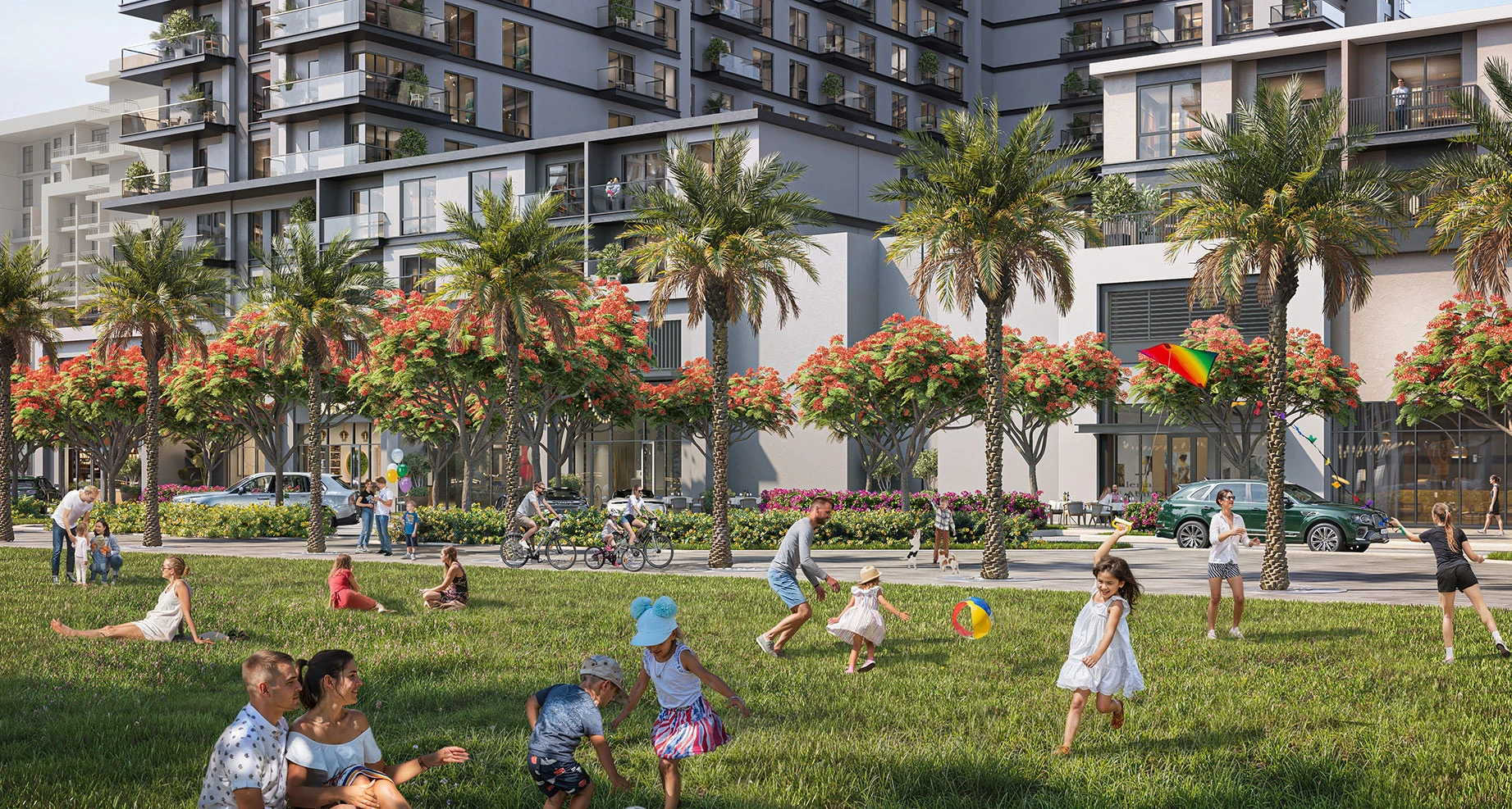 Lana on the Park — vue architecturale officielle