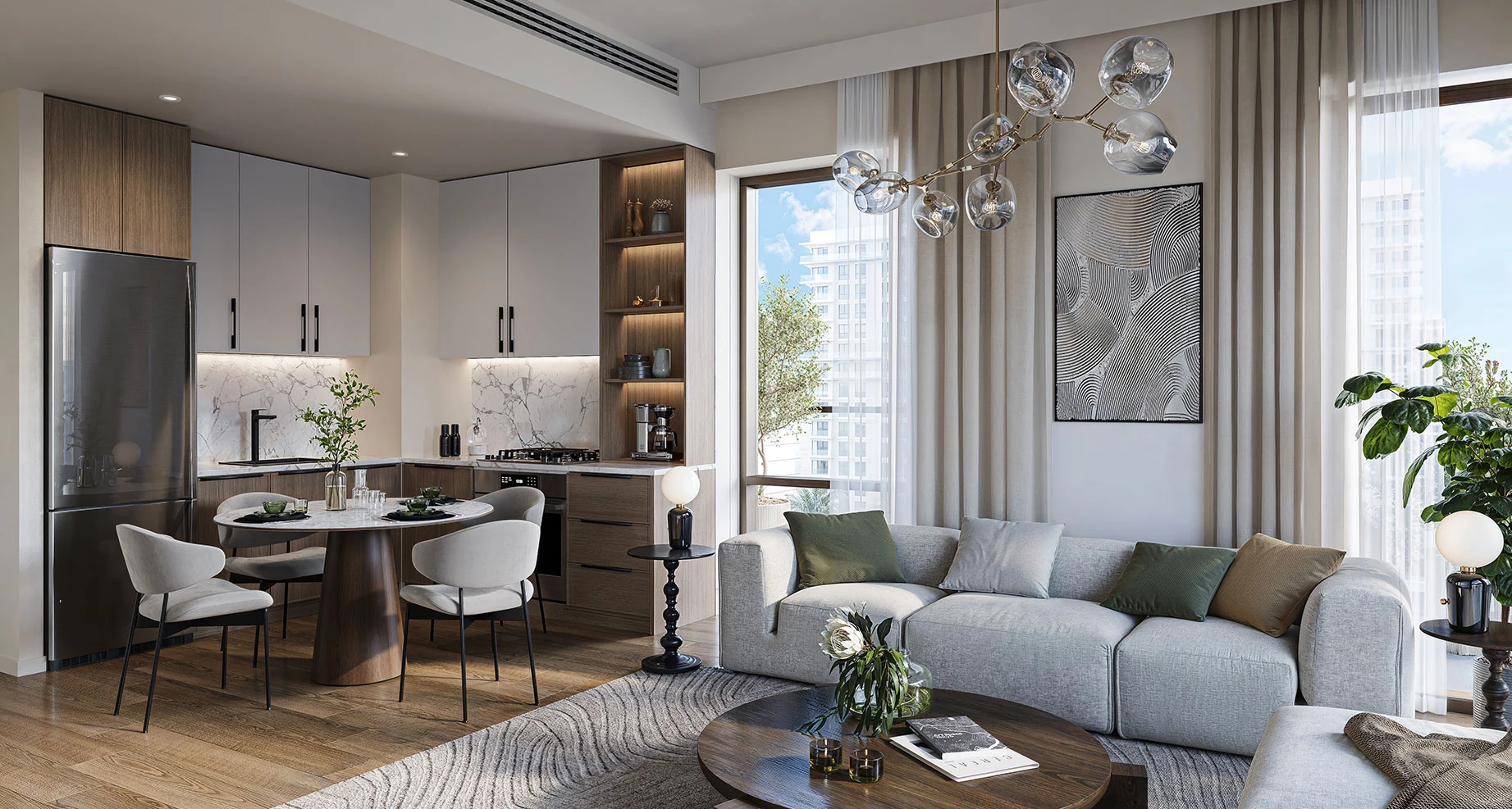 Lana on the Park — vue architecturale officielle