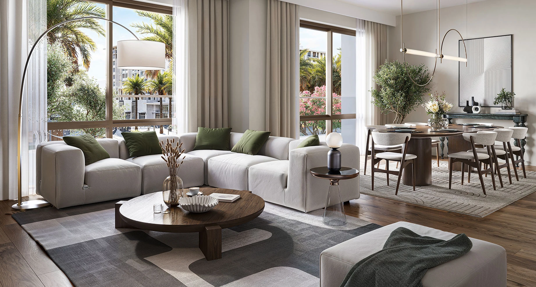 Lana on the Park — vue architecturale officielle