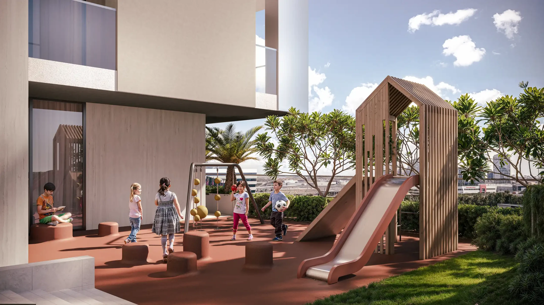 LUM1NAR TOWER 1 — vue architecturale officielle