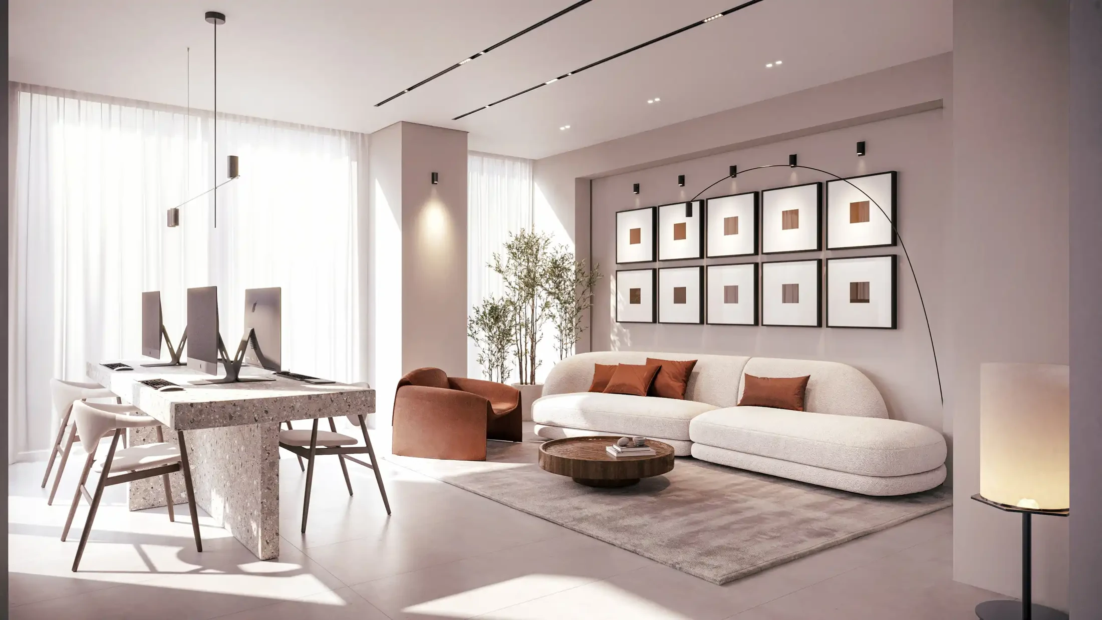 LUM1NAR TOWER 3 — vue architecturale officielle