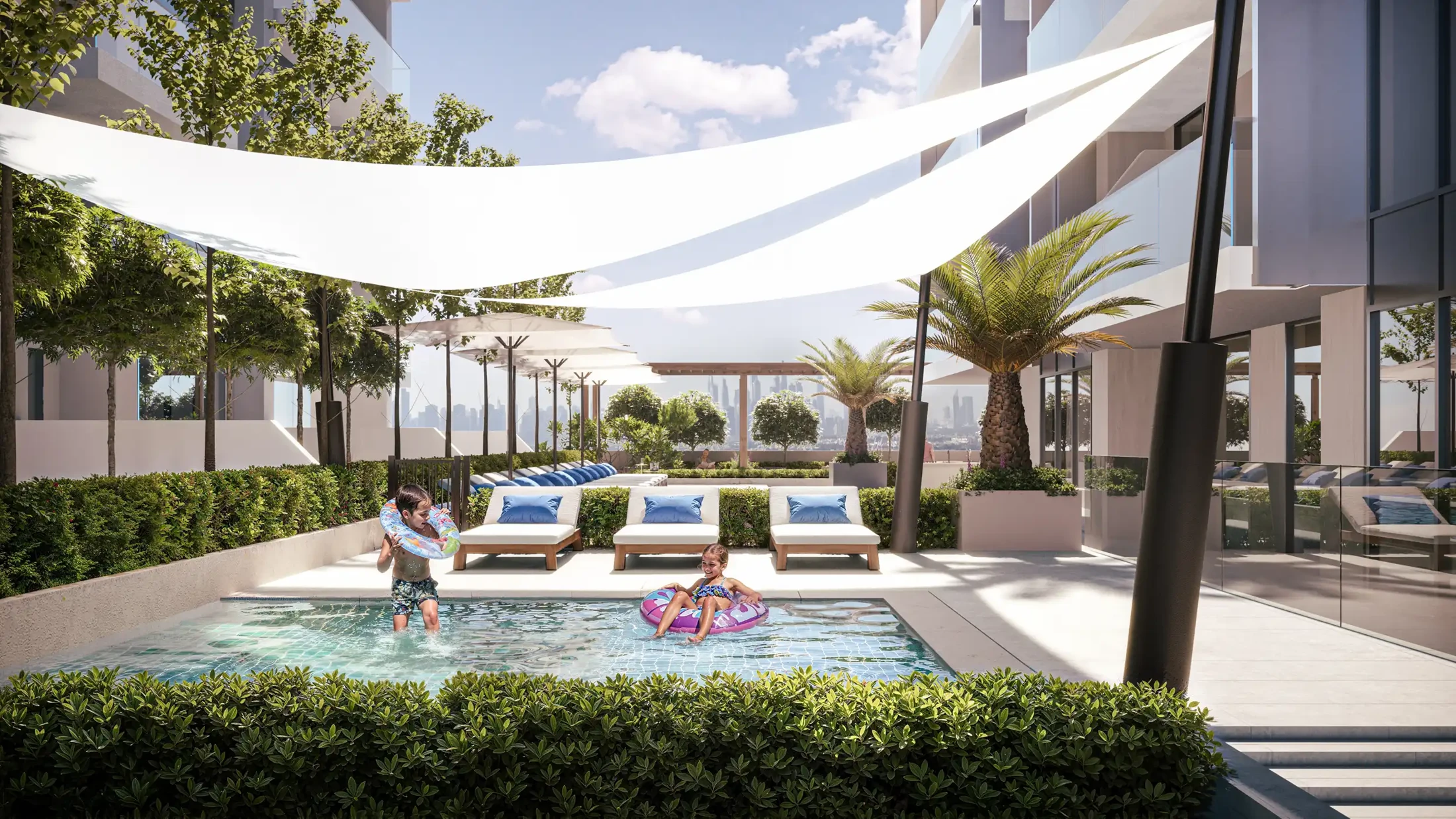 LUM1NAR TOWER 3 — vue architecturale officielle