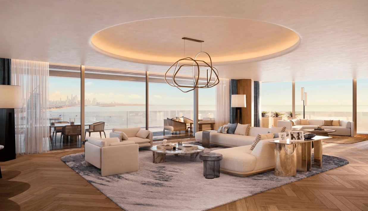 Peninsula Dubai Residences — vue architecturale officielle