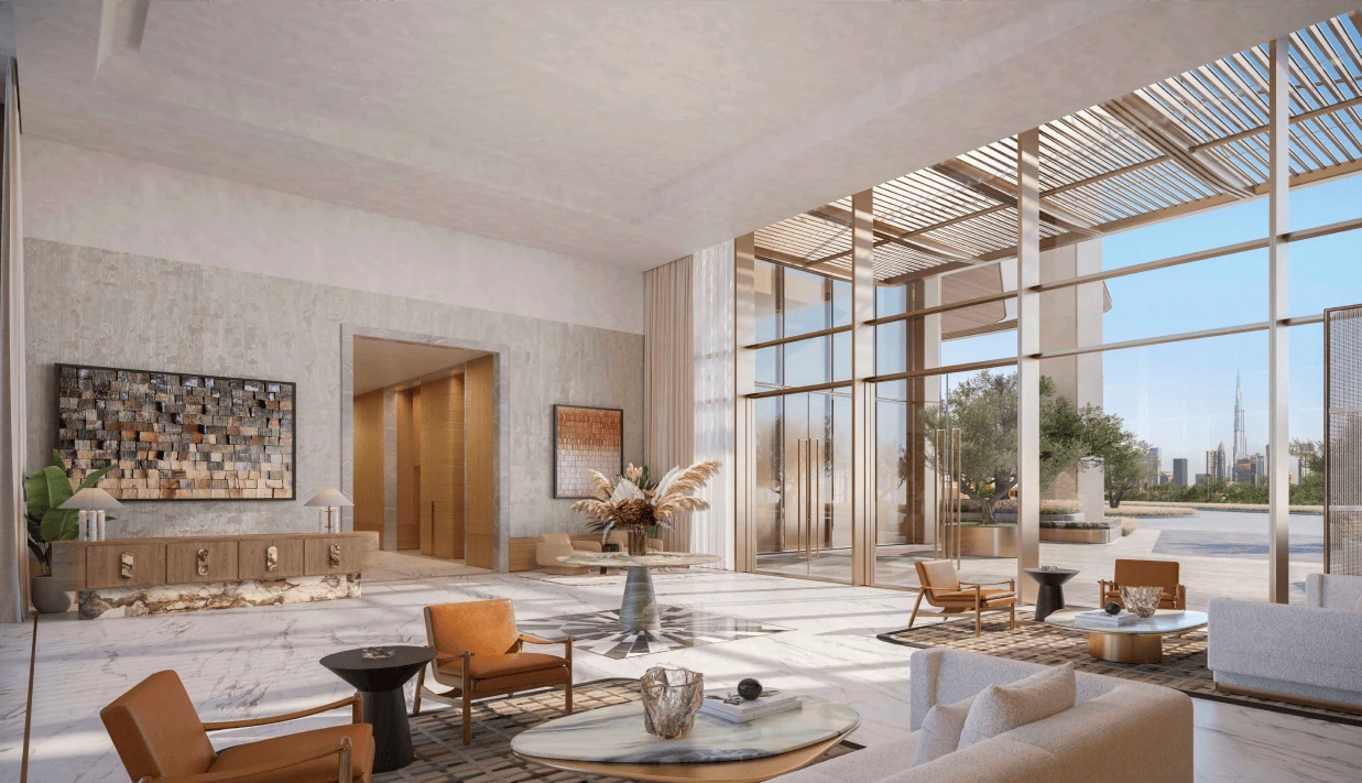 Peninsula Dubai Residences — vue architecturale officielle