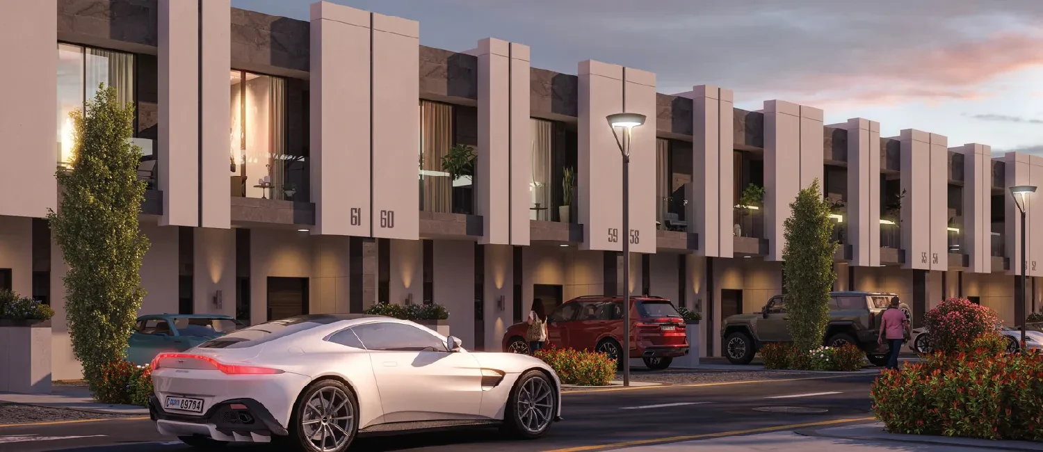 Reportage Village Dubai — vue architecturale officielle