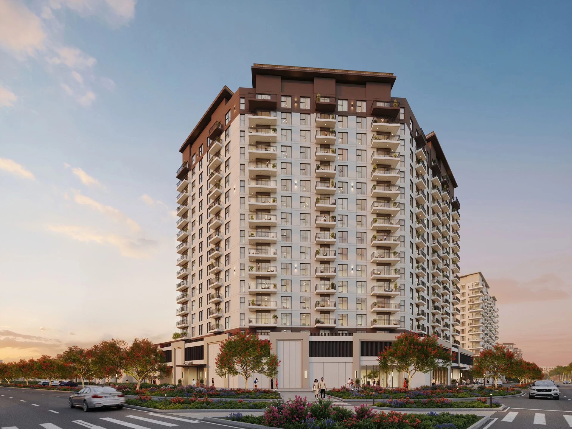 Rosewell — vue architecturale officielle