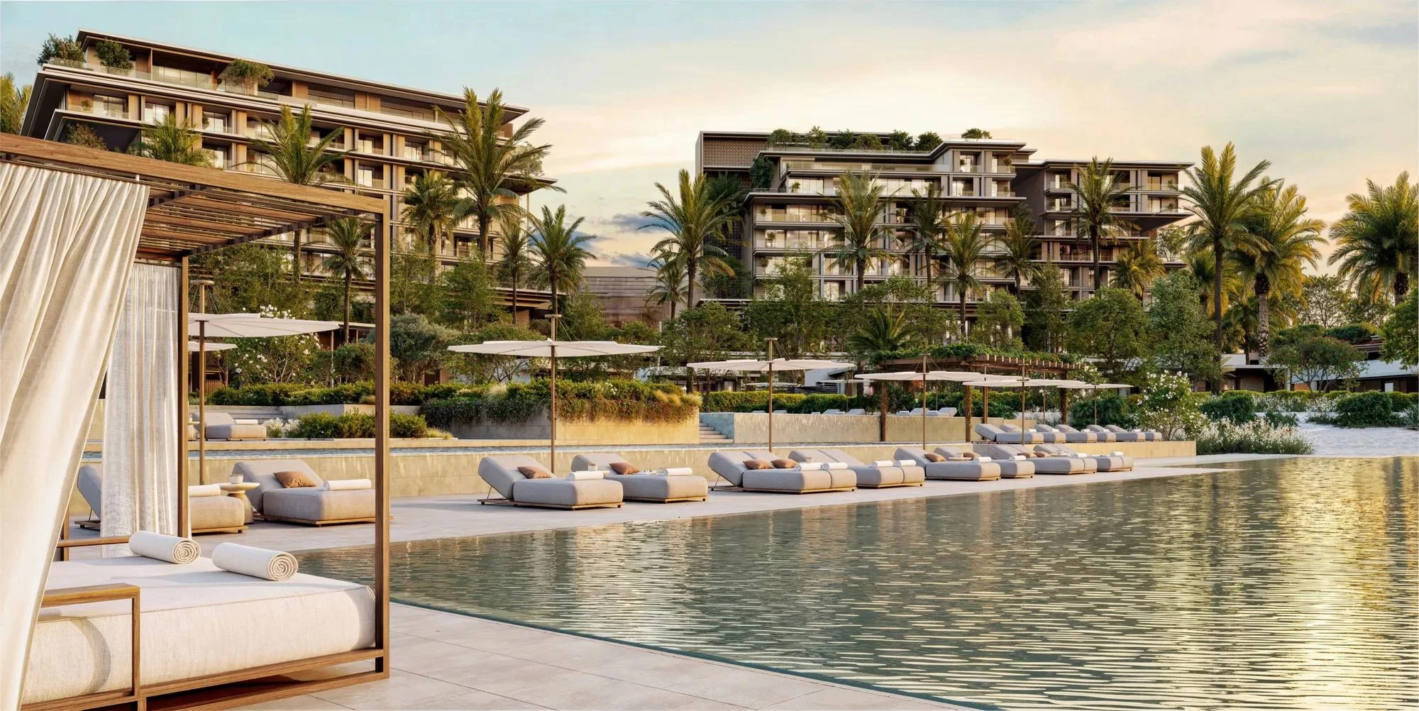 Rosewood Residences Dubai — proje görseli — Jumeirah 2 bölgesinde