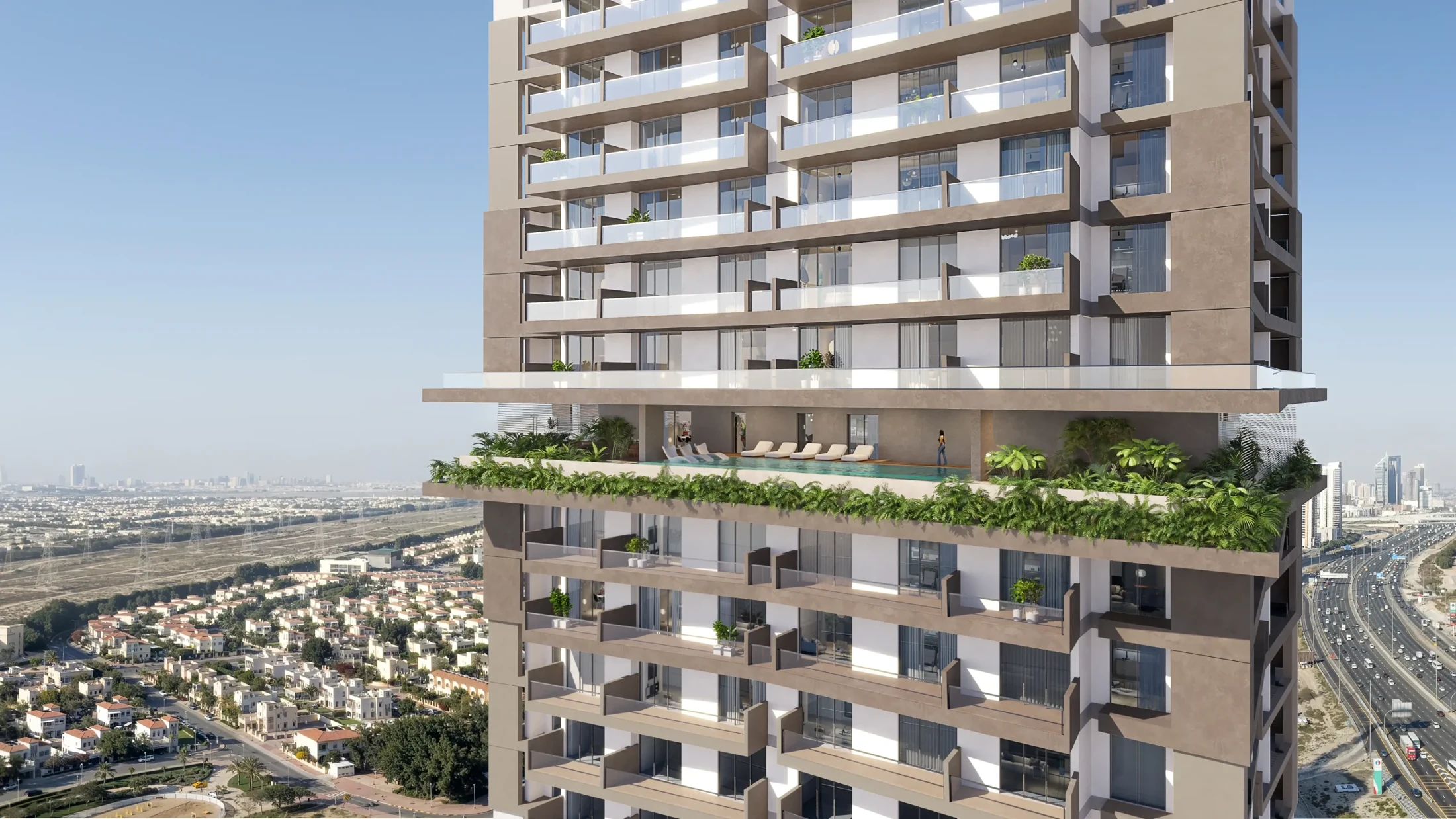 SKY LEVEL 1 — vue architecturale officielle