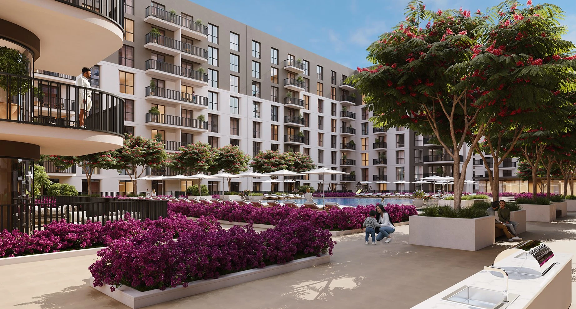 Symphony on the Park — vue architecturale officielle