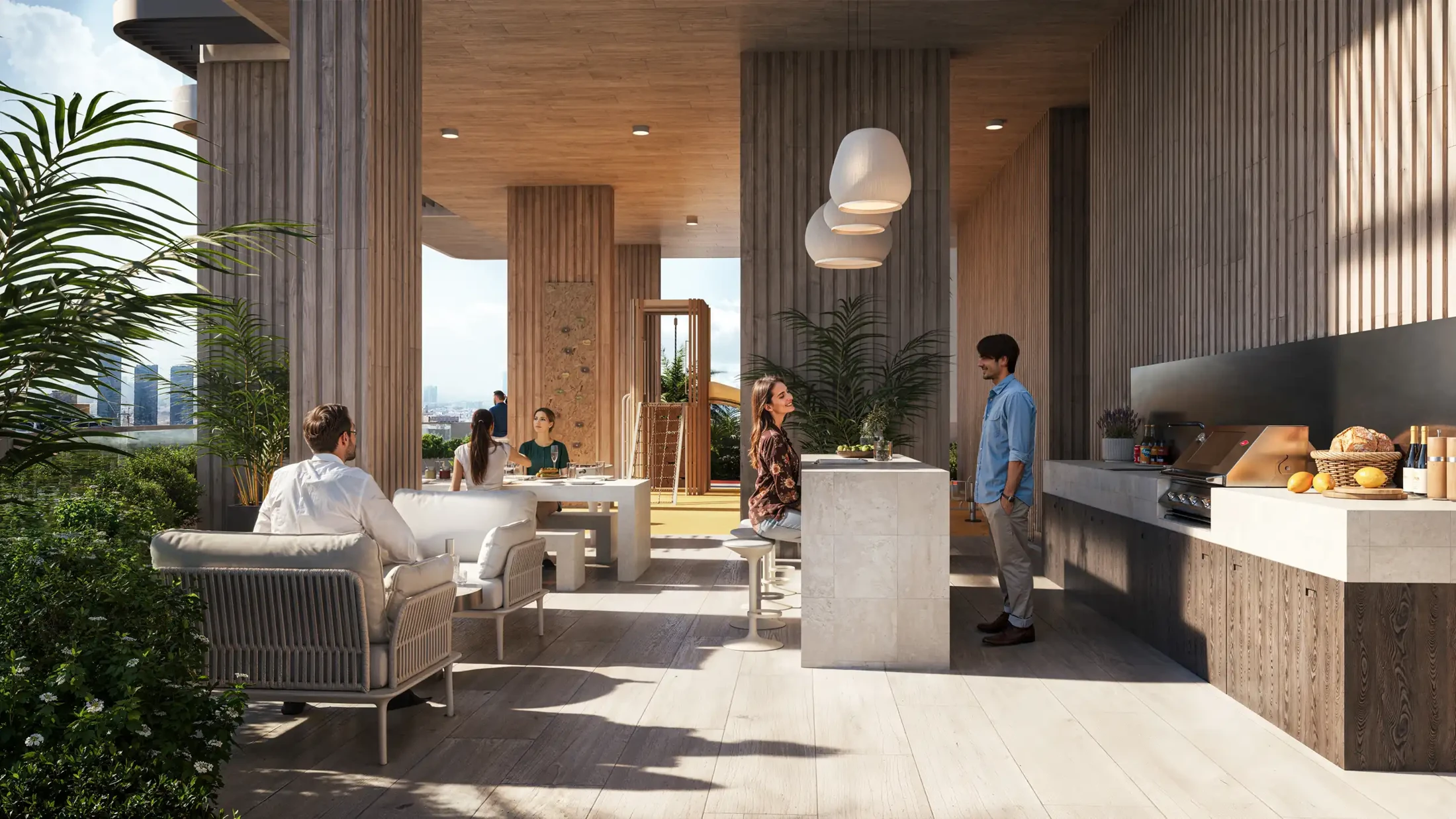 TETR1S TOWER — vue architecturale officielle
