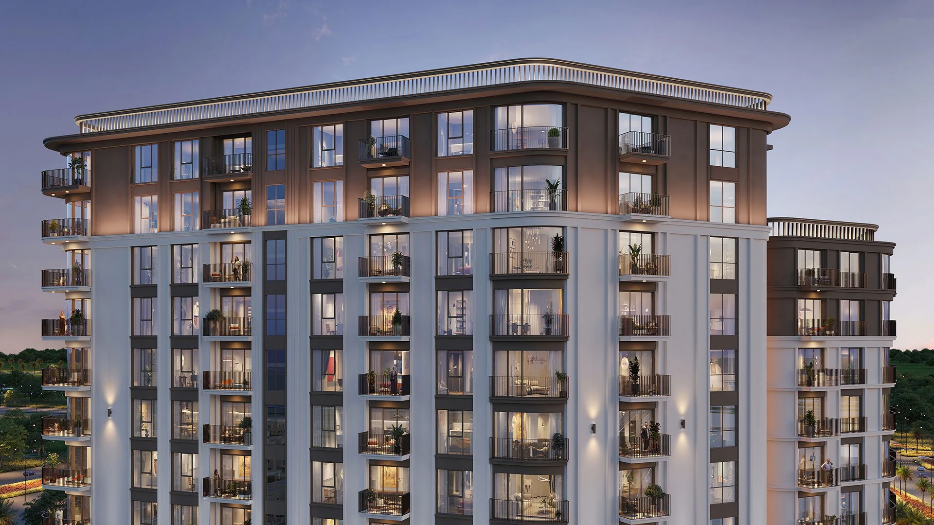 The Baltimore — vue architecturale officielle