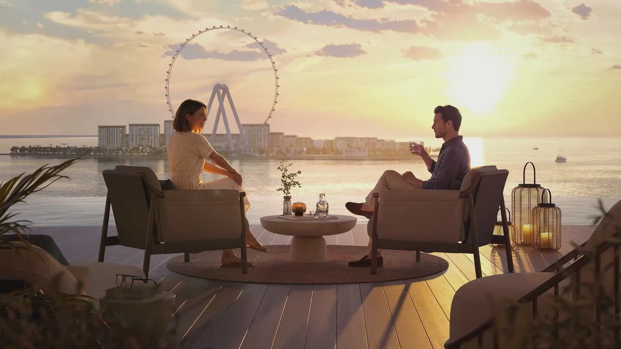 The Residences at The Dubai Beach EDITION — vue architecturale officielle
