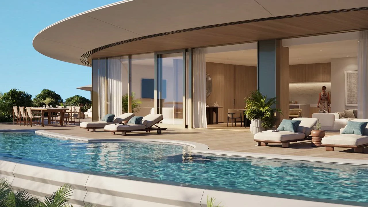 The Residences at The Dubai Beach EDITION — vue architecturale officielle
