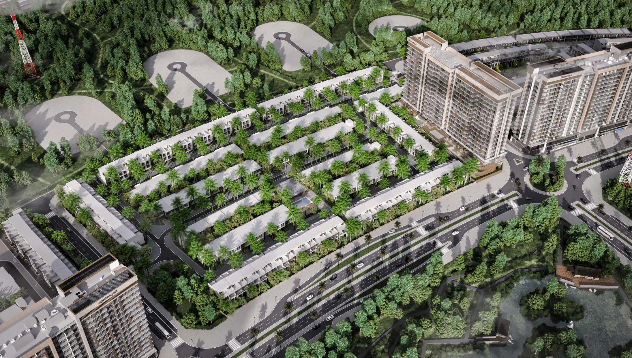 Verdana 6 — vue architecturale officielle