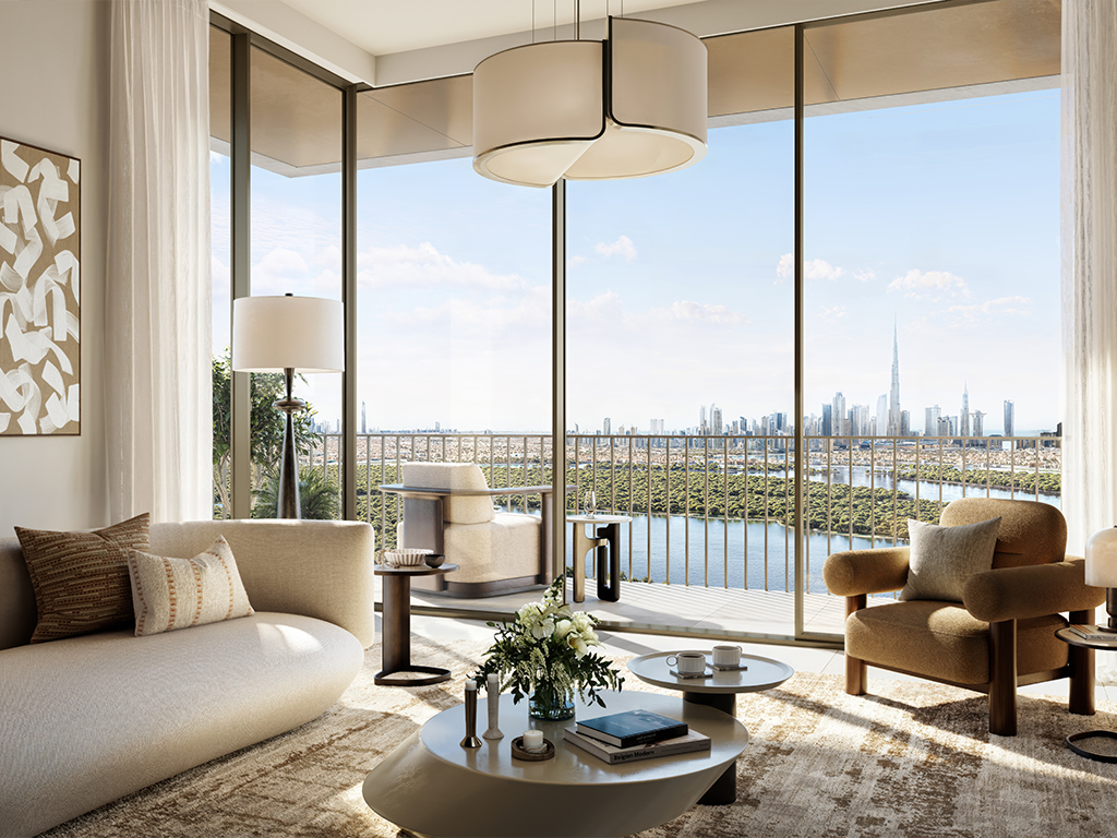Creek Haven in Dubai Creek Harbour — interior design