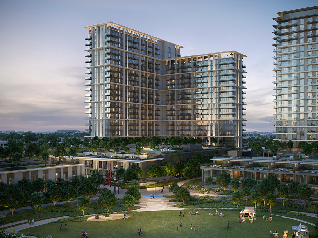Palace Residences Hillside — architecture and surroundings, Emaar Properties