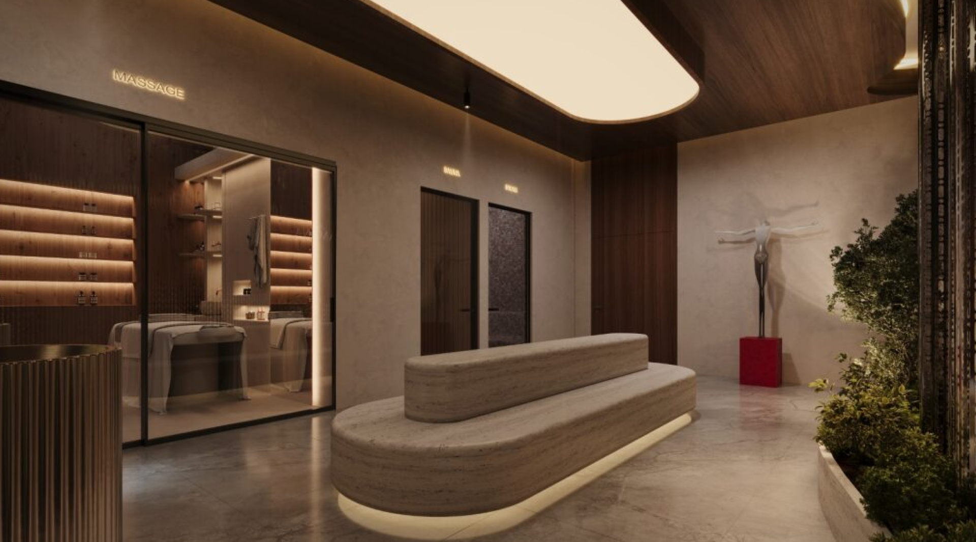 SAMANA Boulevard Heights — exterior view in Dubai Land (Dubailand)