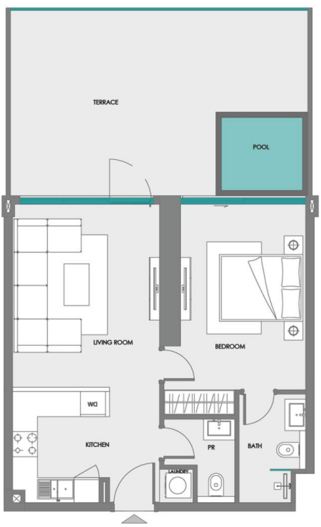 SAMANA Boulevard Heights — exterior view in Dubai Land (Dubailand)