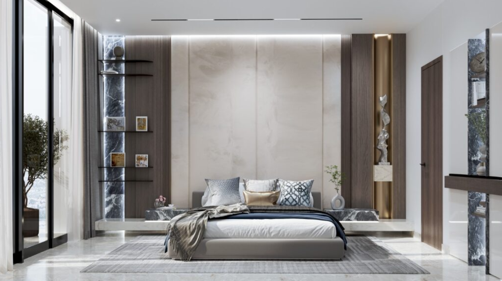 SAMANA Hills South 3 — exterior view in Dubai South (DWC)