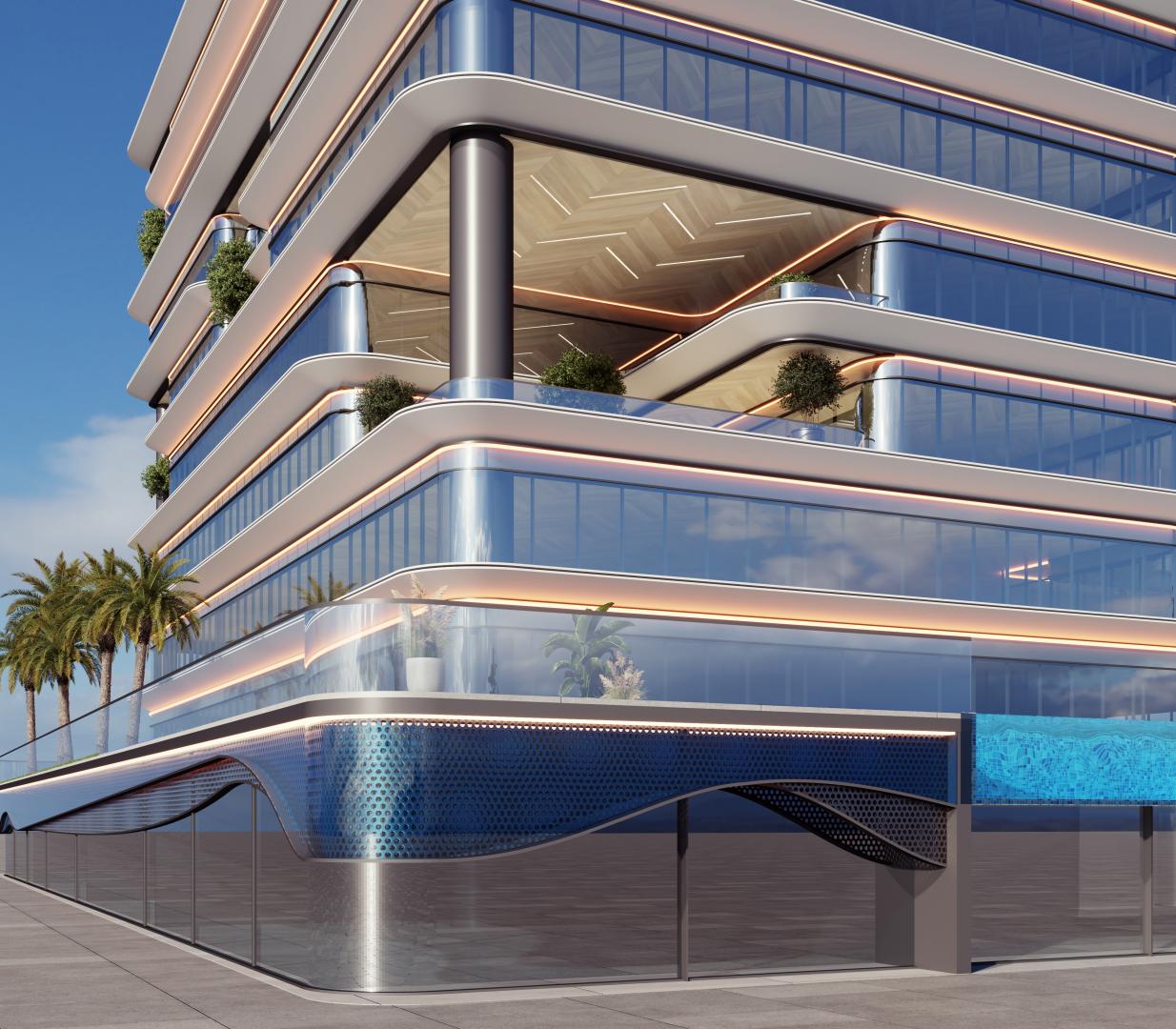 SAMANA Business Park — exterior view in Majan (Dubailand)