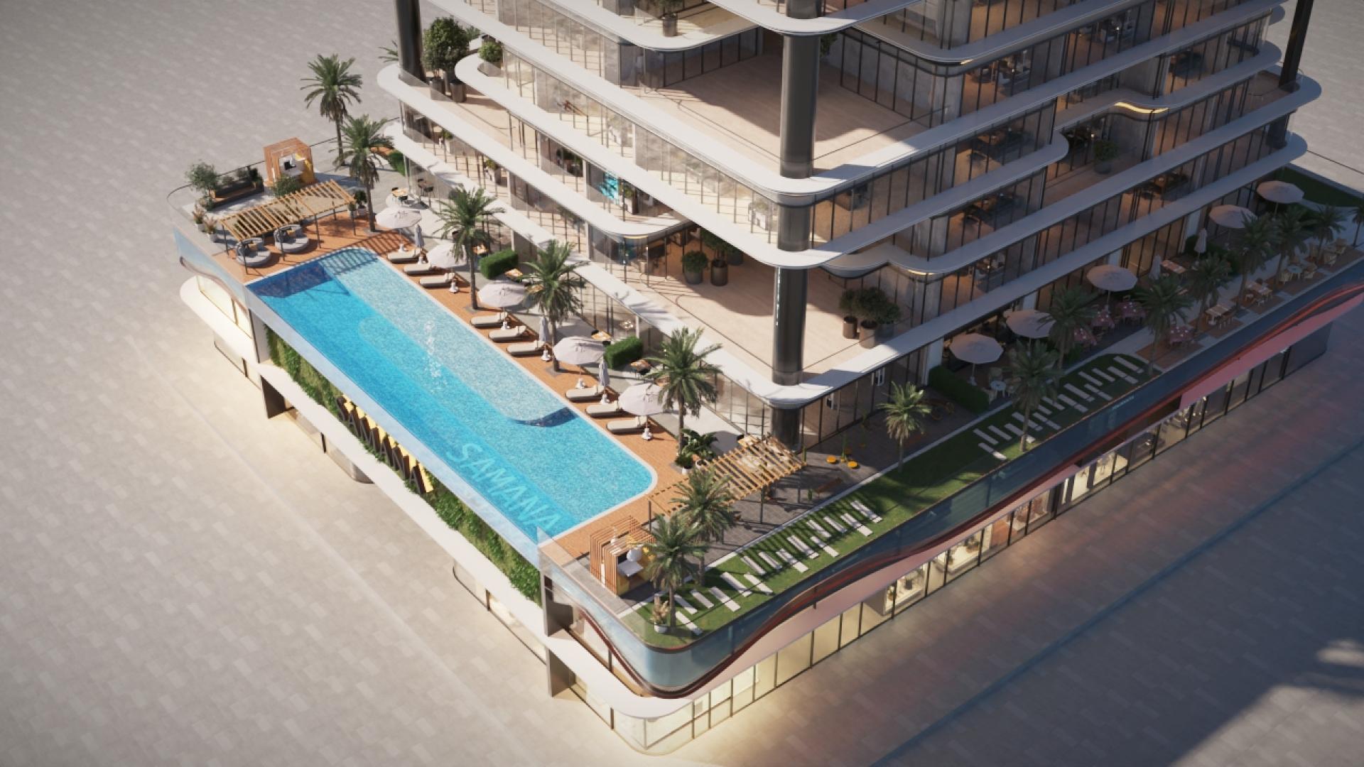 SAMANA Business Park — exterior view in Majan (Dubailand)