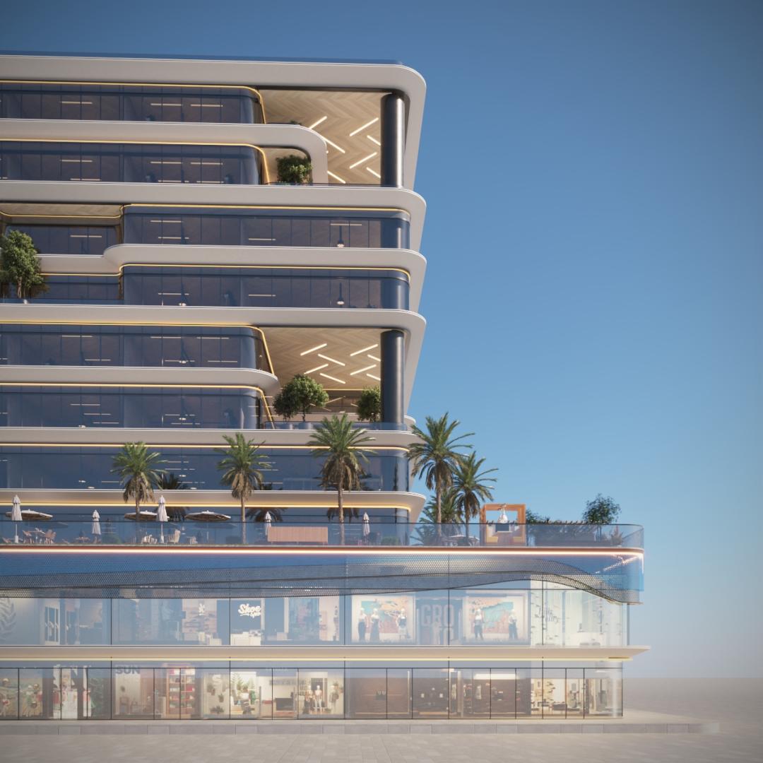 SAMANA Business Park — exterior view in Majan (Dubailand)