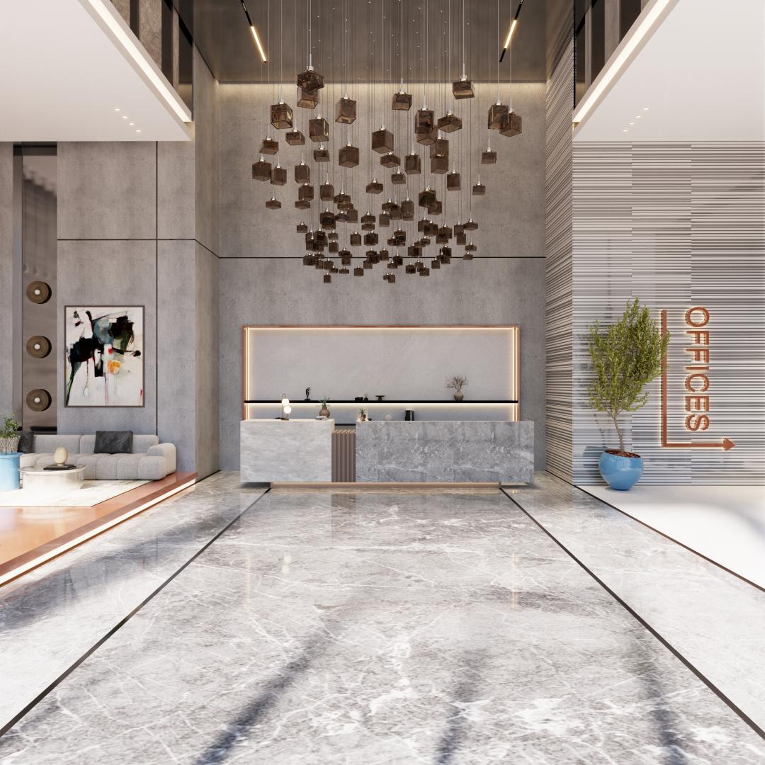 SAMANA Business Park — exterior view in Majan (Dubailand)