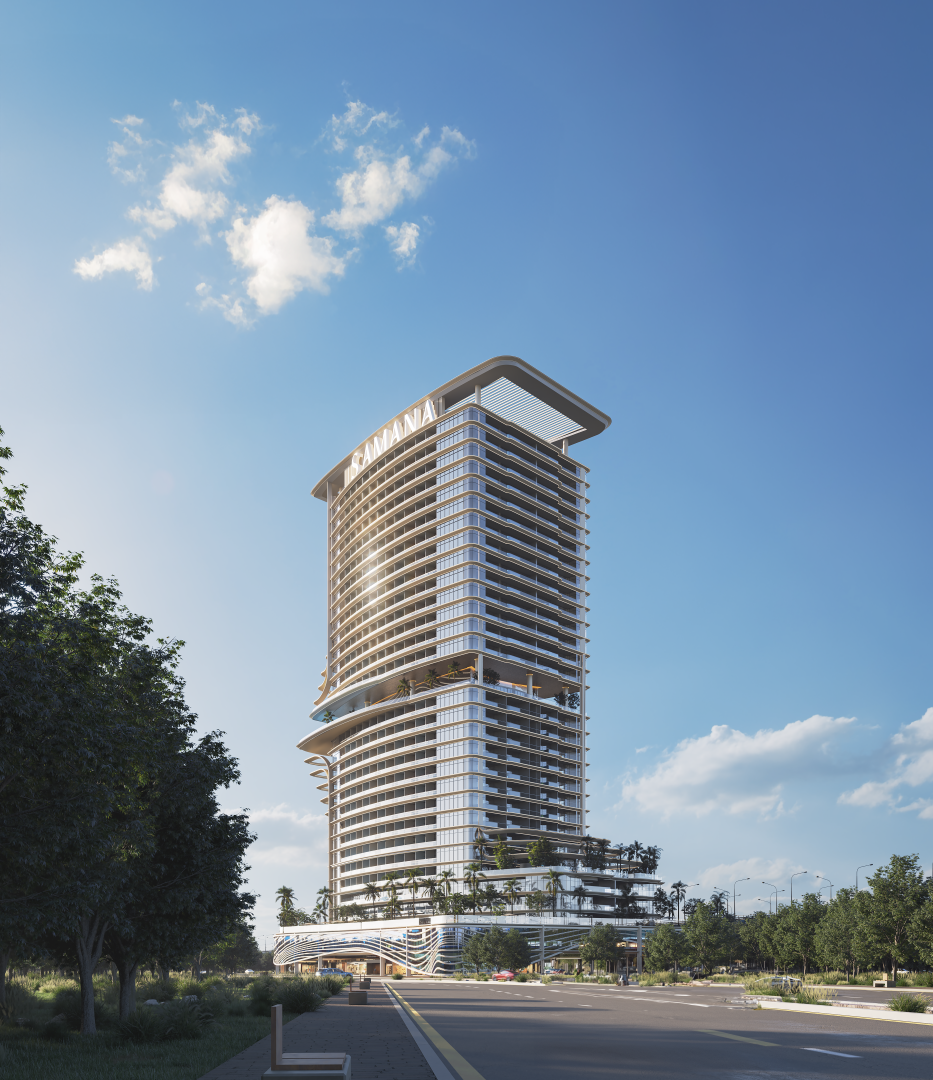 SAMANA Barari Heights — exterior view in Majan (Dubailand)