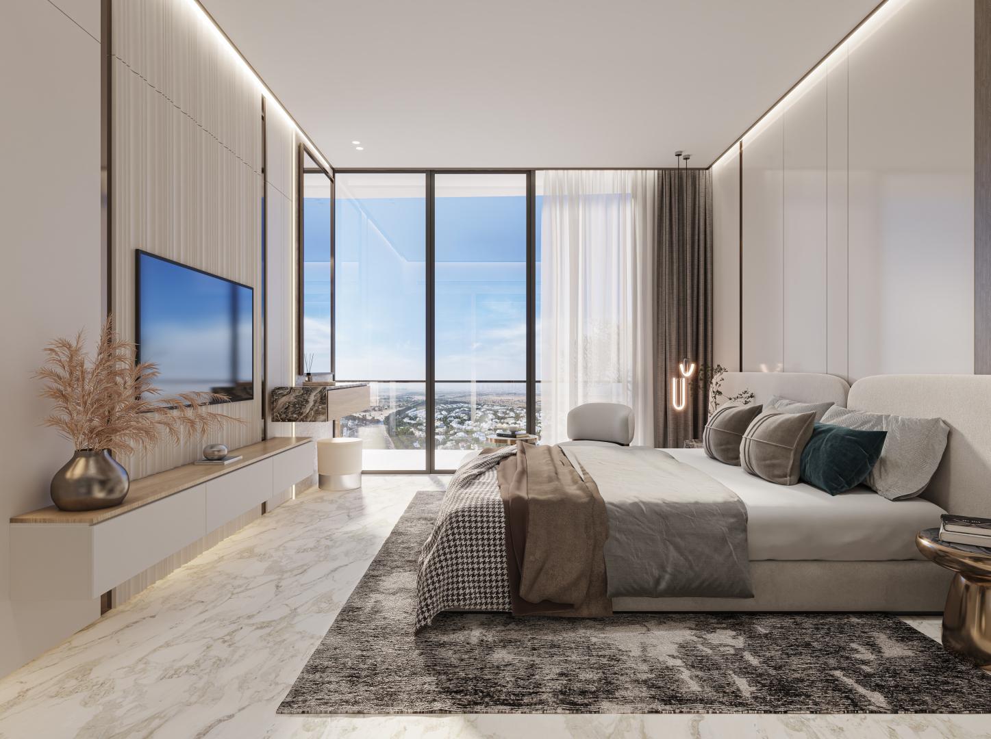 SAMANA Barari Heights — exterior view in Majan (Dubailand)