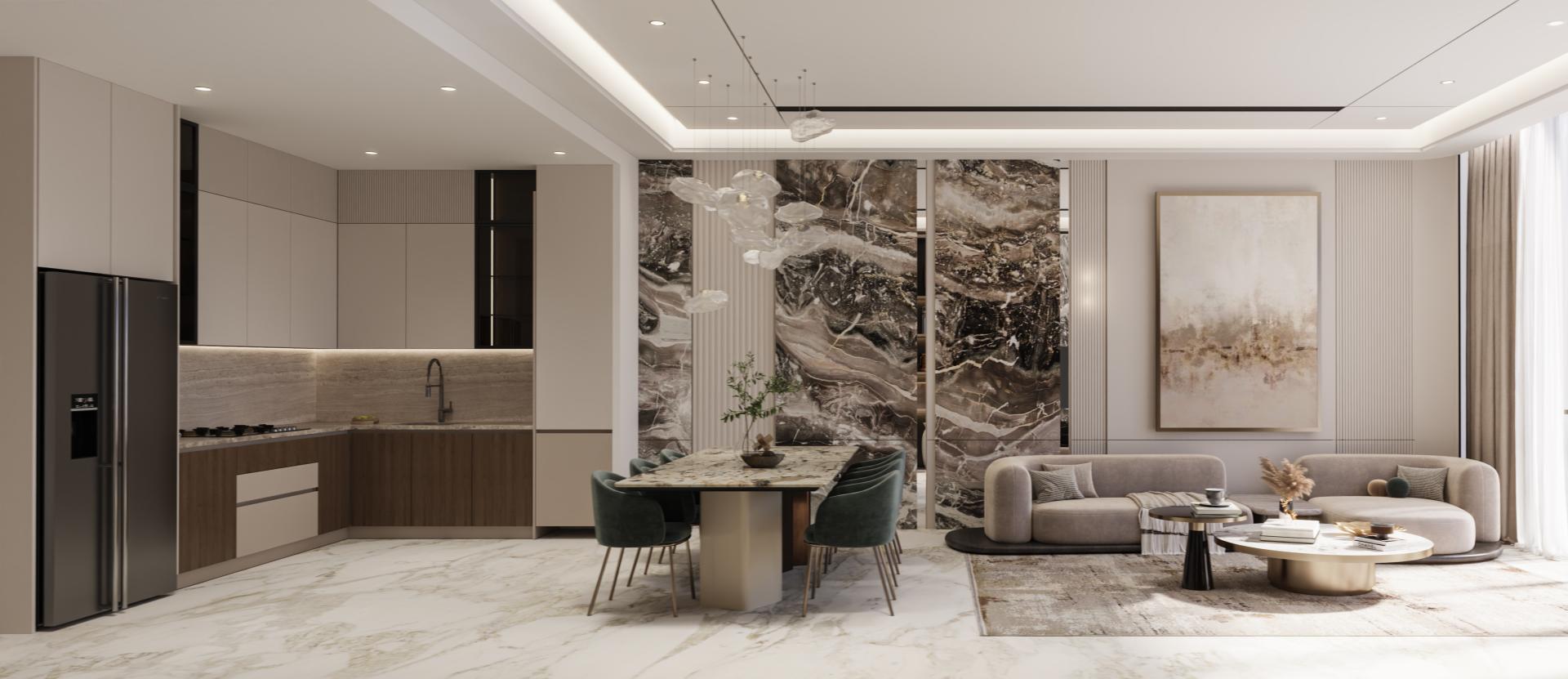 SAMANA Barari Heights — exterior view in Majan (Dubailand)