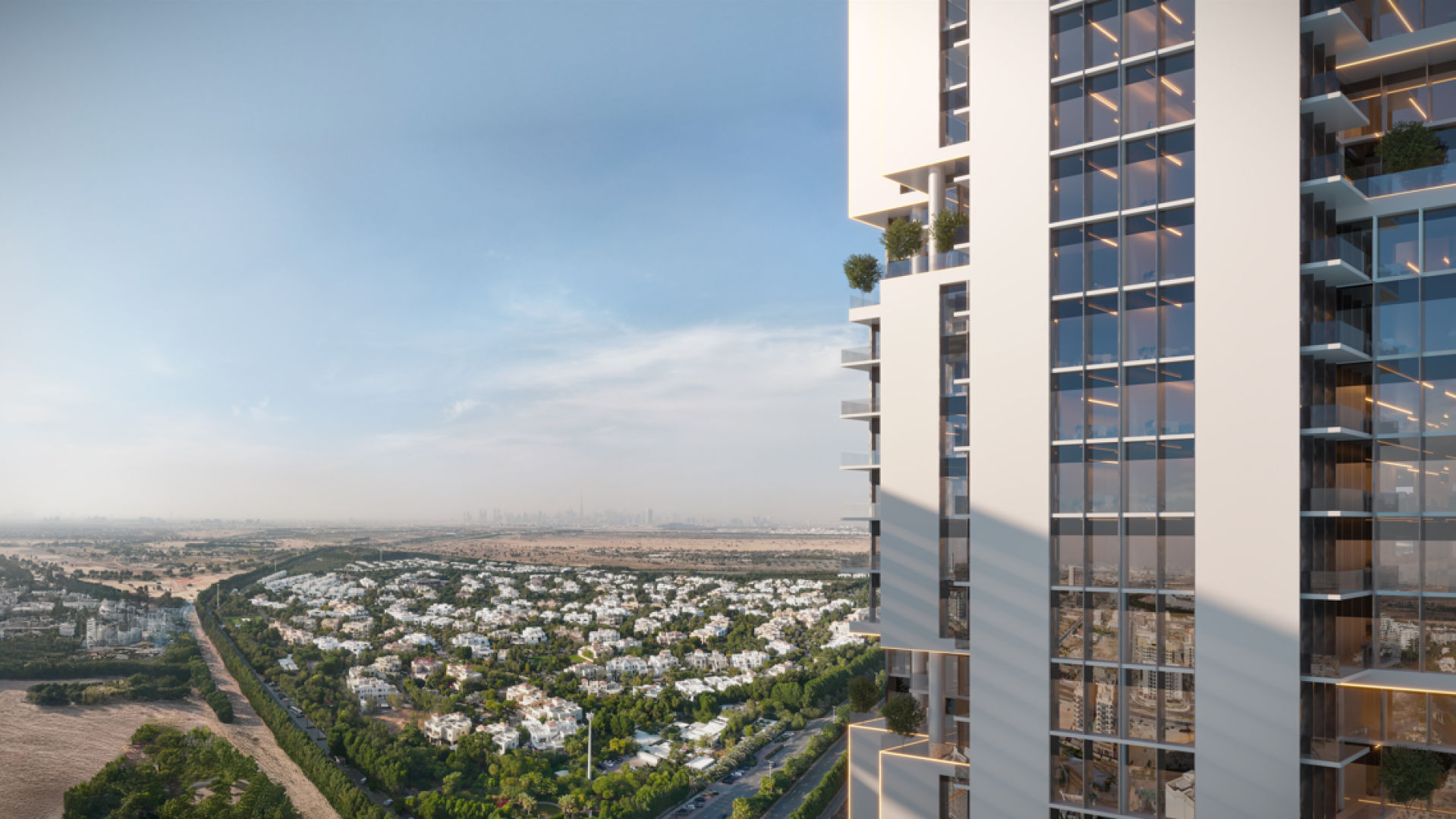 SAMANA Barari Avenue — vue extérieure à Majan (Dubailand)