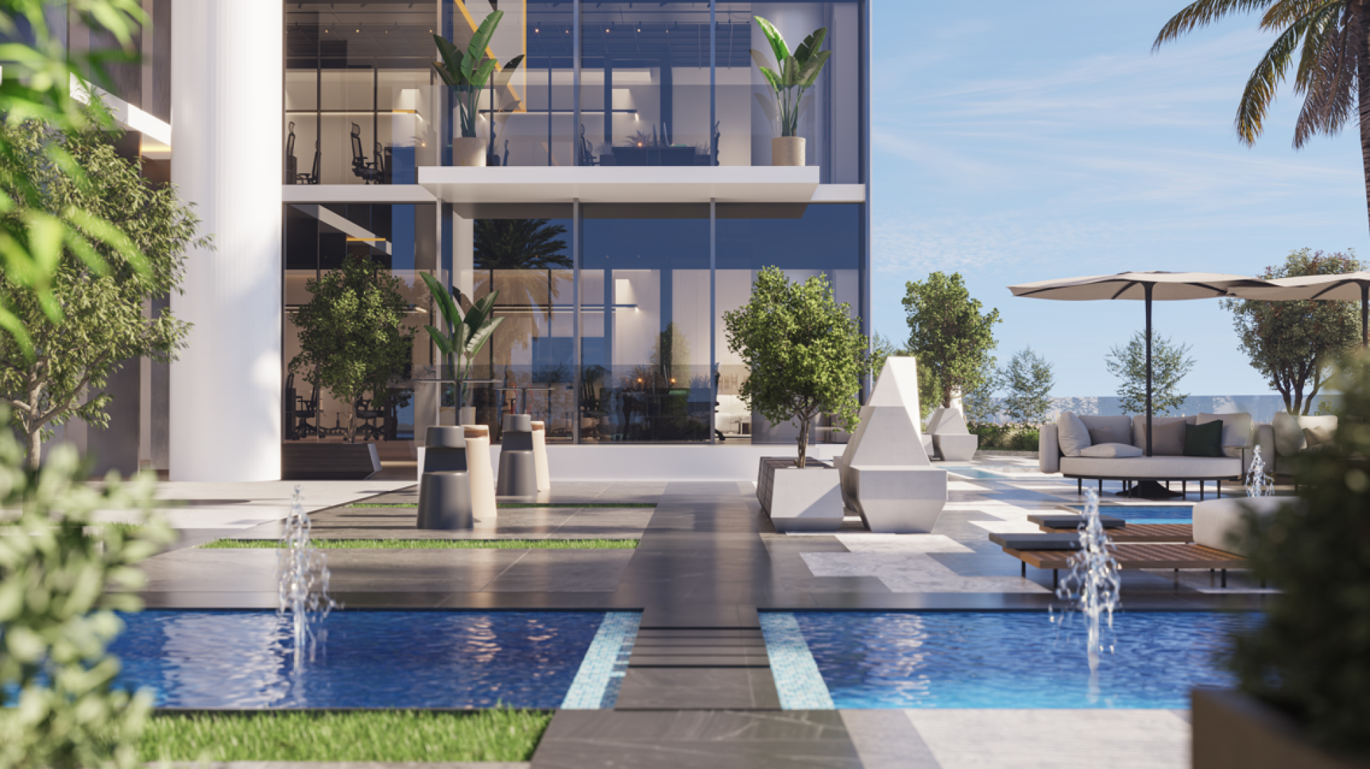 SAMANA Barari Avenue — vue extérieure à Majan (Dubailand)