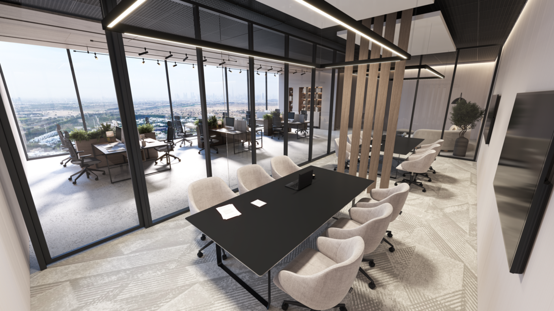 SAMANA Barari Avenue — vue extérieure à Majan (Dubailand)